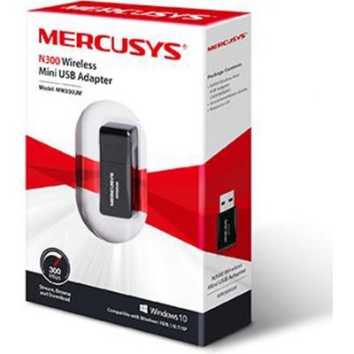 MERCUSYS N300 Wireless Mini USB Adapter MW300UM