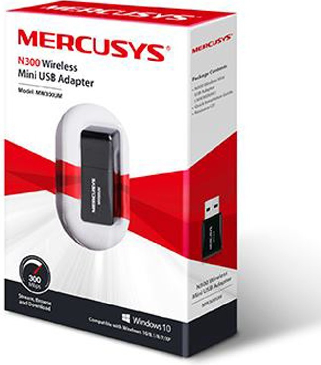 MERCUSYS N300 Wireless Mini USB Adapter MW300UM