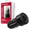 AXAGON PWC-5V5, SMART nabíjačka do auta, 2x port 5V-2.4A + 2.4A, 24W