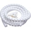 Connect IT trubice pro vedení kabelů WINDER bílá / 2.5m x 20mm CI-679