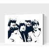 Vymalujsisam.sk Maľovanie podľa čísiel - The Beatles Veľkosť: 30x40cm, Rám: Na plastovej doske