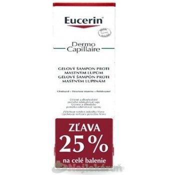 Eucerin Dermocapillaire šampón na suché lupiny 250 ml od 13,5 € - Heureka.sk