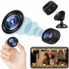Špionážna kamera Mini 1080p FHD s nočným videním a detekciou pohybu