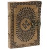 Kožený Zápisník - Mandala 18 x 13 x 3 cm