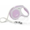 Vodítko Flexi Comfort páska M 5m svetloružové (do 25kg)