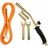 GEKO Plynový horák, 3 koncovky 13,15,17mm, hadica 1,5m G20002