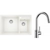 Set Blanco Legra 8 + Blanco Mida-S Chróm biela