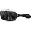 Olivia Garden iDetangle Essential Care Flex- profesionálne kefy na rozčesávanie vlasov iDetangle for thick hair- MATT BLACK - pre husté vlasy