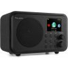 Audizio Vicenza internetové rádio s Wi-Fi, DAB+ a batériou, čierne