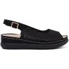 GOODIN Black comfortable sandals čierna 39 GOODIN 0000296772803