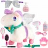 MalPlay Interaktívny plyšový jednorožec na vodítku s príslušenstvom