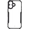 Tactical Quantum Stealth Kryt pre Apple iPhone 16 Clear/Black (8596311256868)