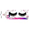 DIVINE cosmetics EL23 Umelé riasy s 1 g priehľadným lepidlom