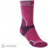 Bridgedale TRAIL RUN MW T2 dámske ponožky, berry M