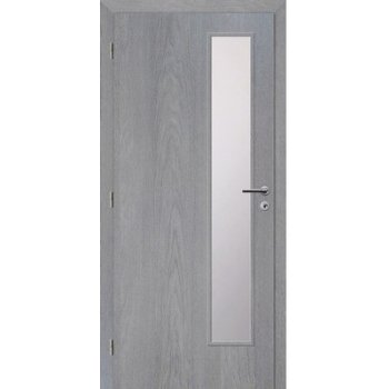 Solodoor Interiérové dvere Zenit XXII presklené, 80 Ľ, fólia earl grey
