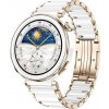 Huawei Watch GT 5 Pro/42mm/Gold/Elegant Band/Ceramic White JANA-B29C
