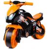 Teddies motorka oranžovo-čierne plast