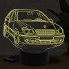 Beling 3D lampa, Mercedes W203, 16 farebná O18
