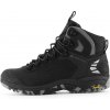 Unisex turistická obuv ALPINE PRO, SPIDERE MID Čierna,Sivá 43