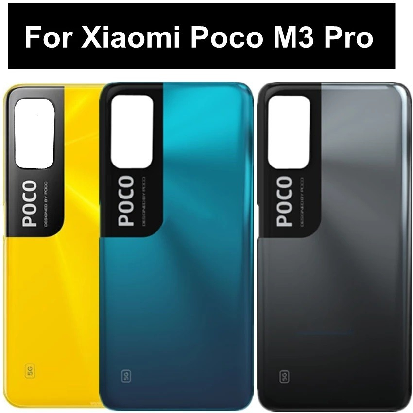 Kryt Xiaomi Poco M3 Pro zadný čierny