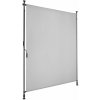 tectake 406153 markíza taija s ručnou kľukou - 120 x 310 cm, svetlo šedá