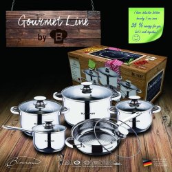 sada hrncov BLAUMANN BL-1637 JUMBO GOURMET LINE 10 ks