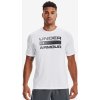 Under Armour Team ISSue Wordmark SS Tee white black