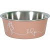 Miska nerez pes LOVE DOG 750 ml Zolux