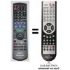 Predátor Panasonic N2QAYB000129 DMR-EX77, DMR-EX87 náhradný diaľkový ovládač iného vzhľadu