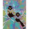ZUTY Maľovanie podľa čísel - MATKA S VTÁČAŤOM (JONNA JAMES) Rámovanie: vypnuté plátno na rám, Rozmer: 80x100 cm