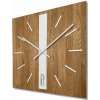 Drevené nástenné hodiny Dub Classic 50cm Flexistyle z250a