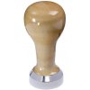 Buna café tamper, javor, lak, 41 mm, nerez lesk, plochý