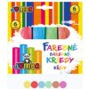 JUNIOR Kriedy farebné/chodníkové okrúhle 6 ks