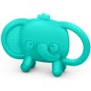 Bright Starts hryzačka silikon Tame Your Tusks 15x4x20 tyrkysová