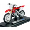 WELLY HONDA CR250R BIELY 1:18 MOTOCYKEL NOVÝ MODEL 12178