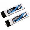 Gens ace LiPo 1S 200mAh 3,7V 1S1P HV 45C Molex Plug 2 ks