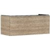 Hansgrohe Xelu Q - Umývadlová skrinka, 50x118x55 cm, 1 zásuvka, prírodný dub/matná biela 54064700