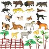 Figúrky zvierat zo zoo sada 31 ks