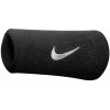 Nike Swoosh Doublewide Wristbands čierna/biela