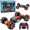 Lean Toys RC driftovacie kaskadérske auto Twist oranžové 2,4 GHz 1:16