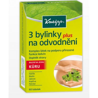 Kneipp 3 bylinky na odvodnění 60 kapsúl