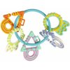 PLAYGRO Hryzadlo s tvarmi pastelové