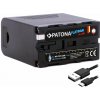 PATONA baterie pro foto Sony NP-F970/F960/F950 10500mAh Li-Ion Platinum USB-C nabíjení s PD20