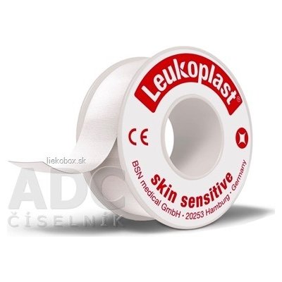 Leukoplast Skin sensitive cieavka 2,5 cm x 2,6 m