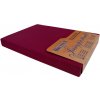 Brotex Jersey plachta na posteľ vínová, 200 × 200 cm