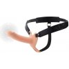 Hidden desire - inferno vibrating penis sleeve strap-on 16 cm