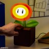 Super Mario stolná lampa Fire Flower s LED