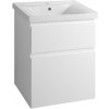 AQUALINE ALTAIR 57 x 44,8 x 72,5cm skrinka pod umývadlo závesná, biela, AI260