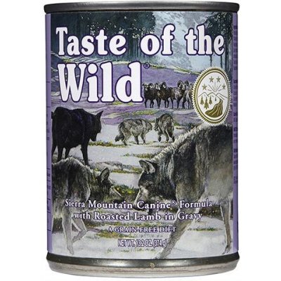 TASTE OF THE WILD Sierra Mountain Canine - konzerva, 390g
