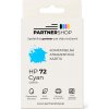 PartnerShop® atramentova kazeta HP 72 C9371A Cyan